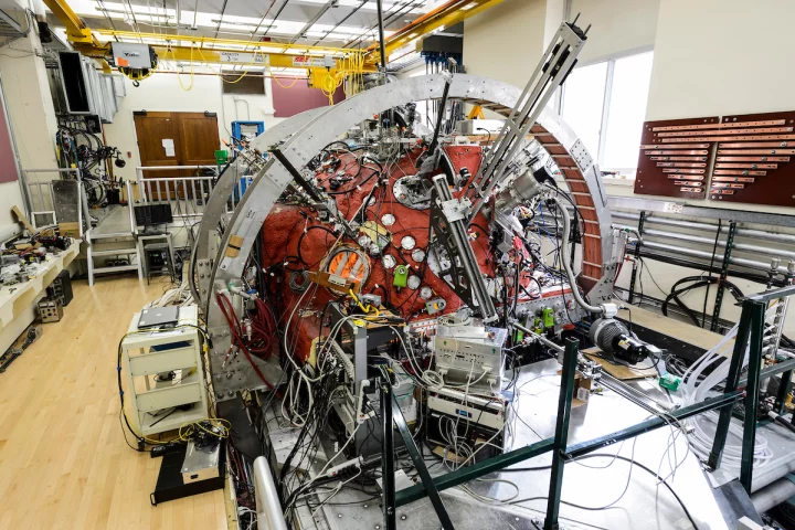The artificial Sun, known as the Big Red Ball