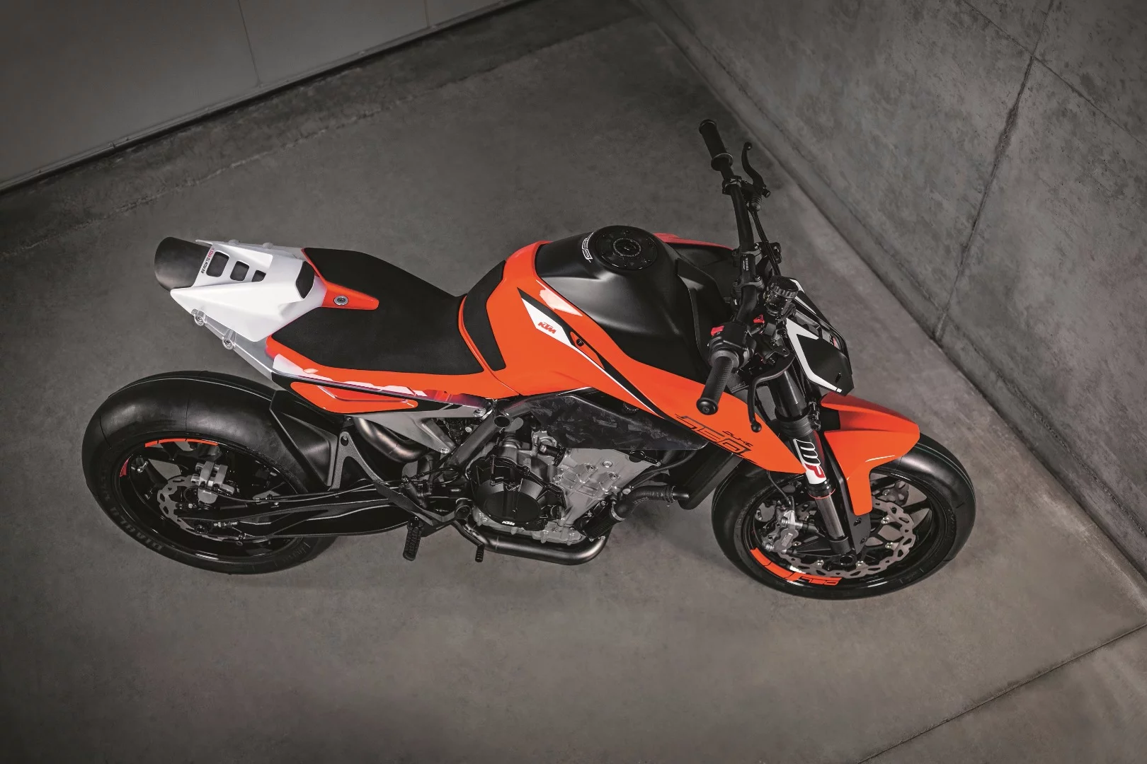 KTM's Duke 790 prototype: surely destined for production in some form