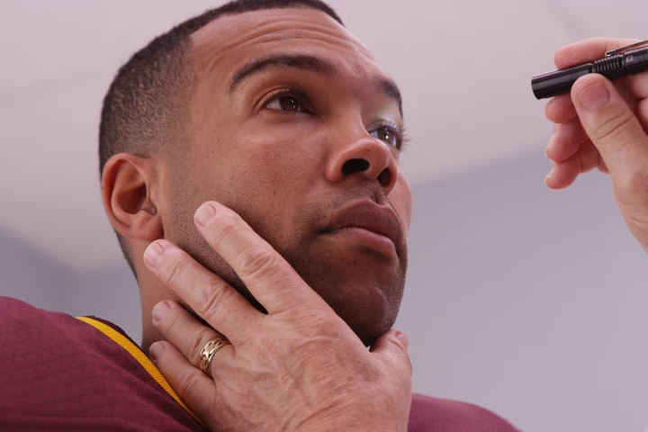 Researchers have developed a handheld eye-safe laser that can rapidly diagnose concussion on-site