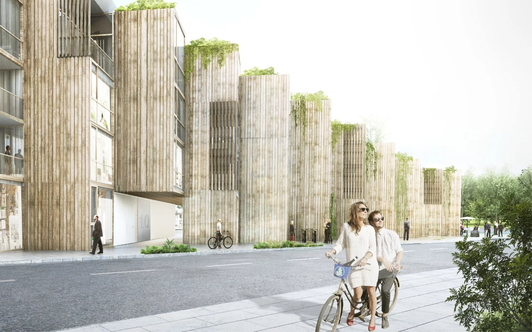 The 79 & Park pixels will be topped with foliage, helping the building to blend into its natural surroundings