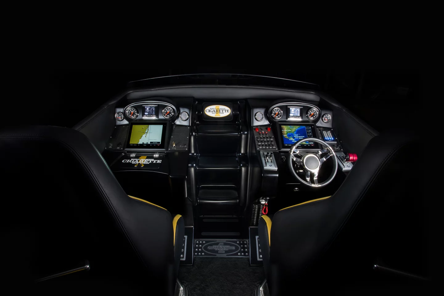 On board the 50 Marauder GT S