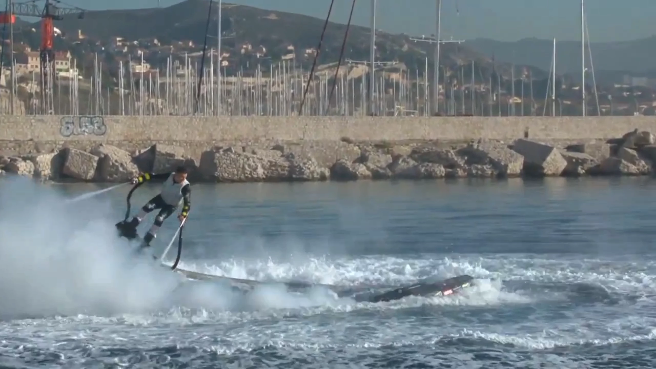 The Zapata Flyboard: Aquaman meets Iron Man