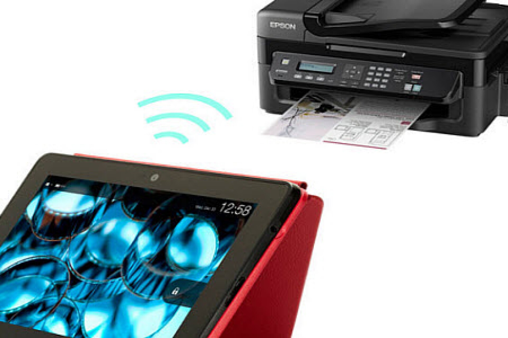 How to print from the Kindle Fire HD or HDX