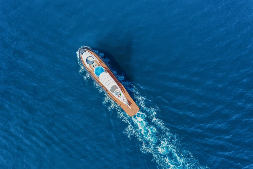 Plans call for a diesel-electric drive with 9-knot cruising