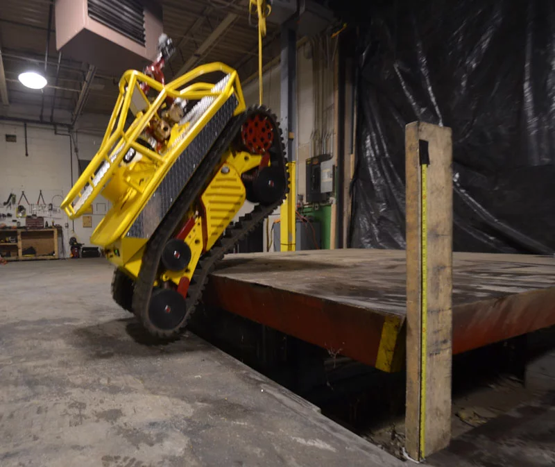 The RS1-T2 Thermite firefighting robot