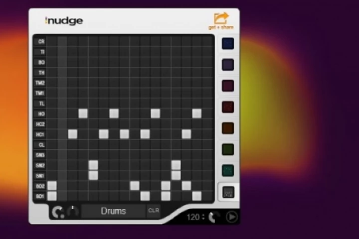 Cook up a quick music sequence with iNudge.