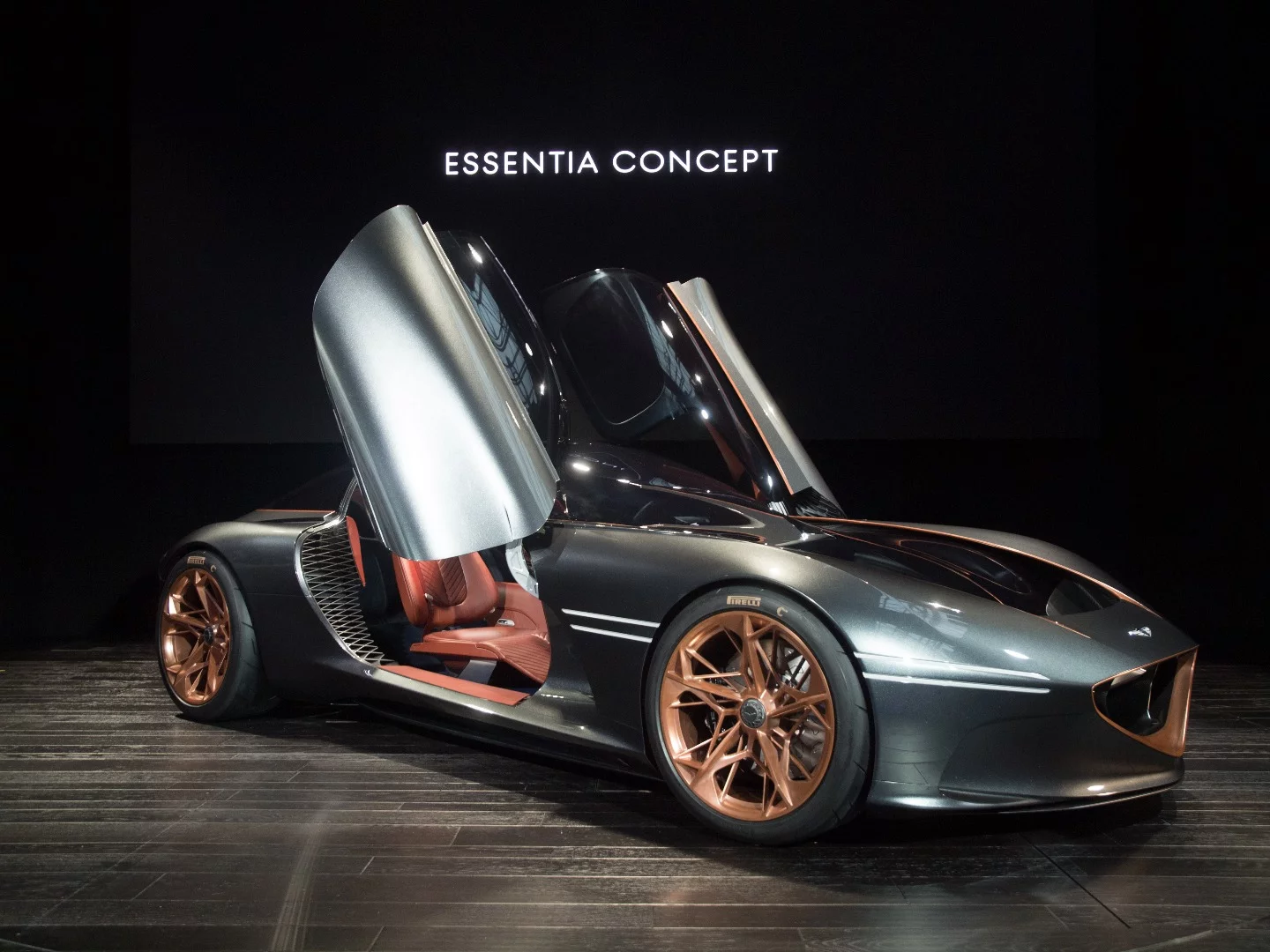 The Genesis Essentia Concept debuts at the New York Auto Show