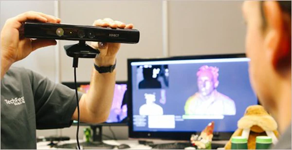 Kinect Fusion allows details 3D models to be generated using the Kinect for Windows sensor