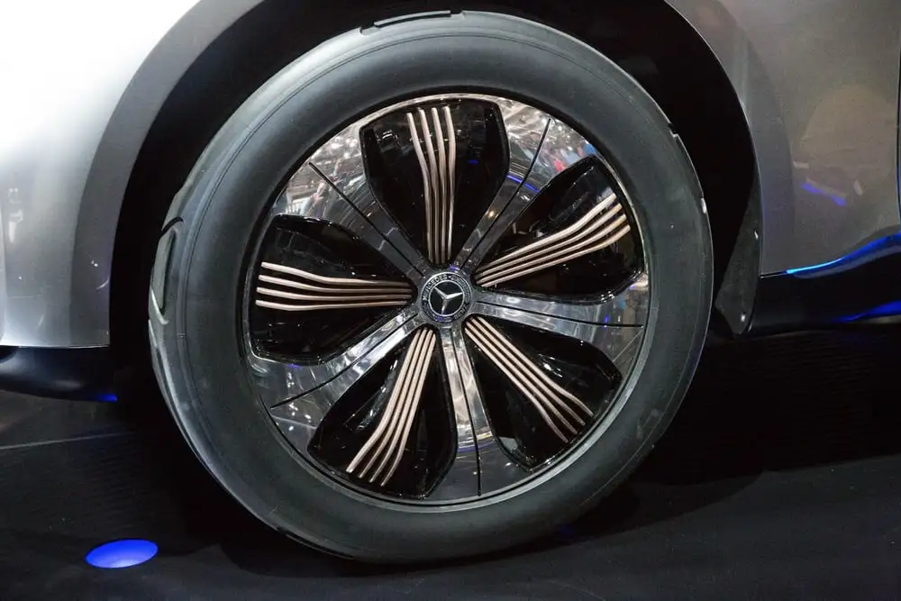 The Mercedes Generation EQ concept at the 2016 Paris Motor Show