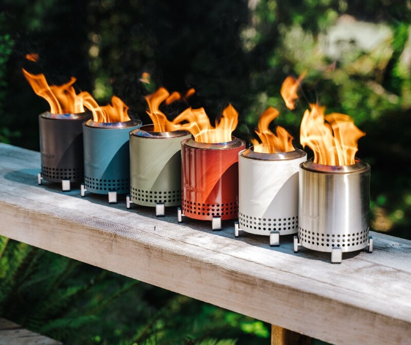 Solo Stove's cute and colorful Mesa pits put smokeless fire on the table