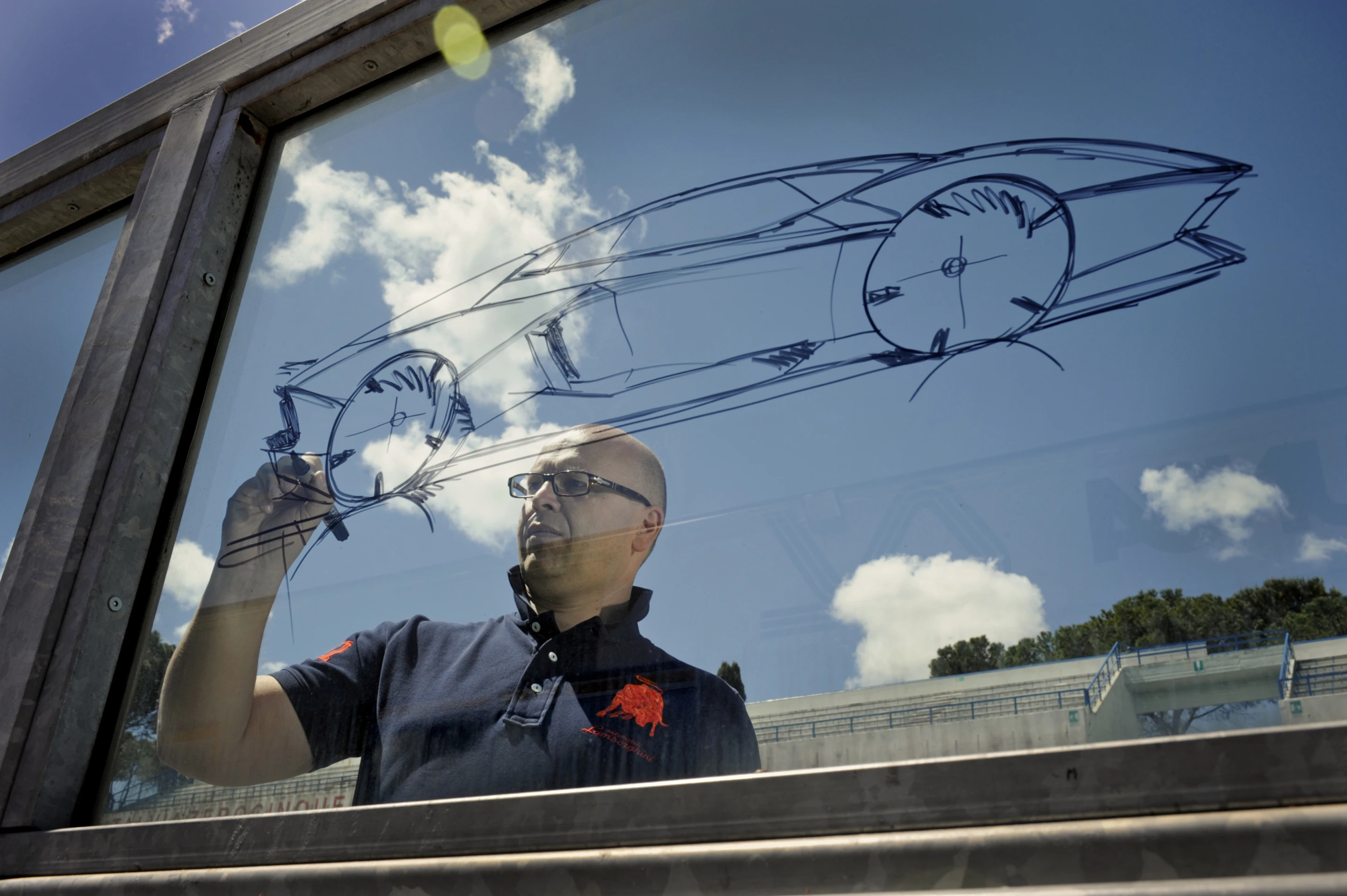 Filippo Perini is very much in tune with Lamborghini’s design language (Photo: Lamborghini)