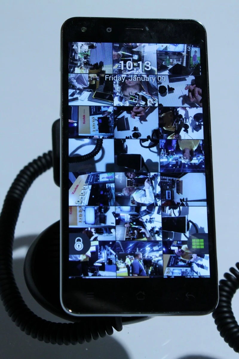 Kodak hopes it will sell many people its first smartphone (Photo: Eric Mack/Gizmag.com)