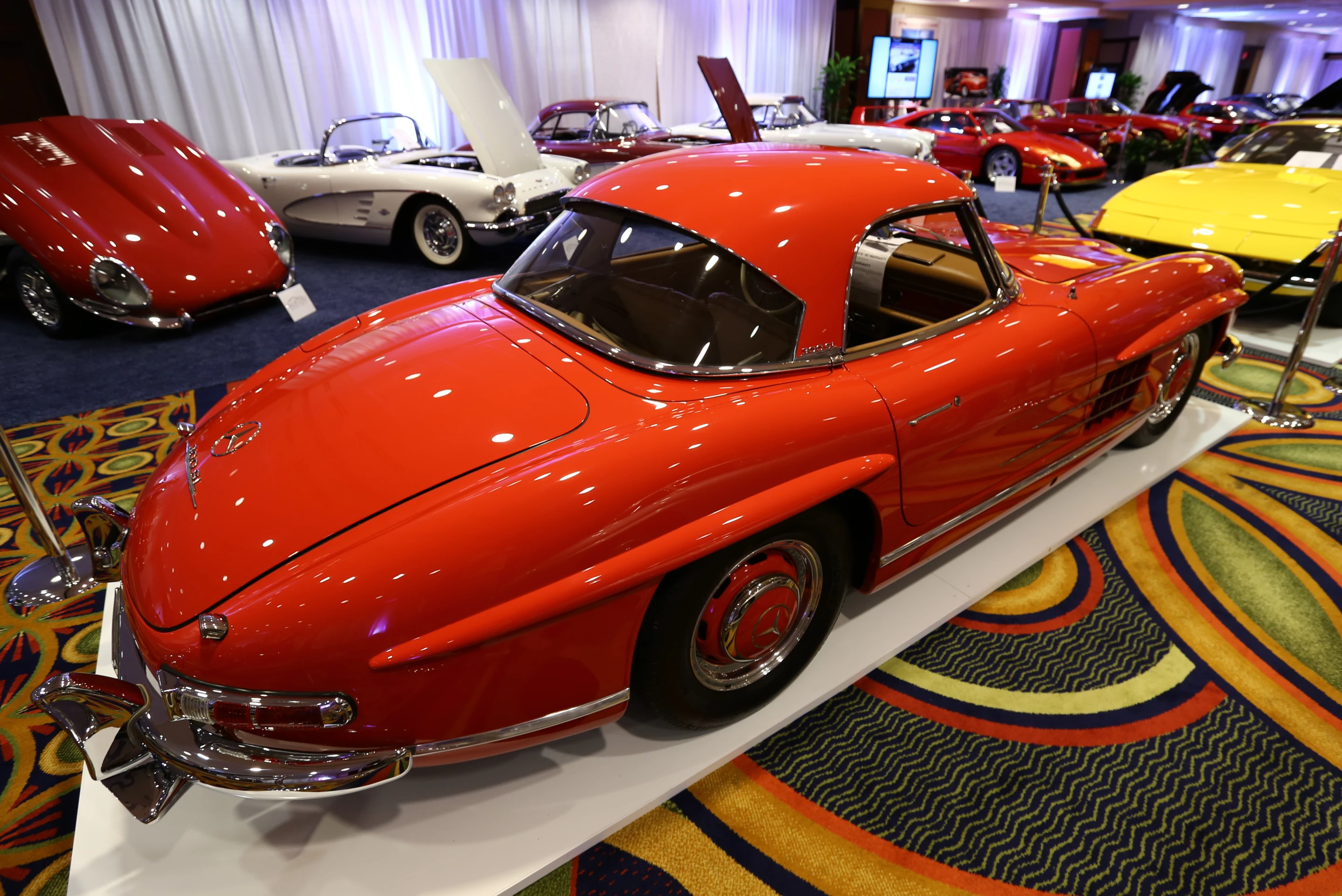 This 1962 Mercedes-Benz 300SL Roadster managed to fetch $1.15 million at auction (Photo: Angus MacKenzie/Gizmag.com)