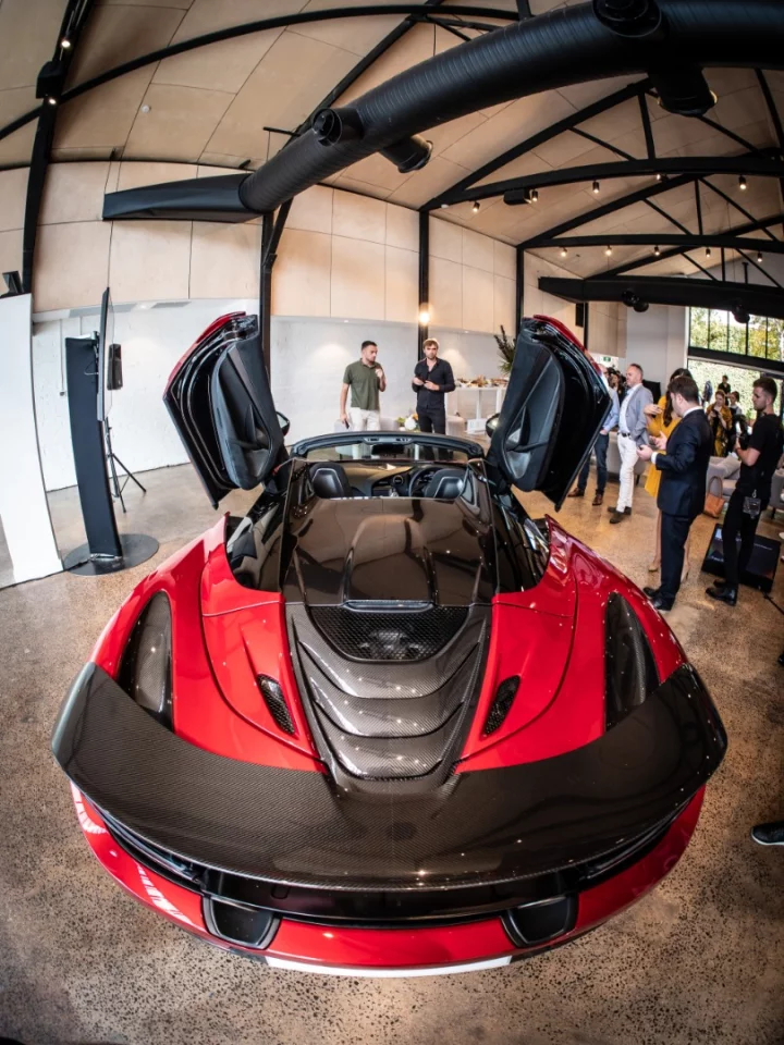 That detailed rear engine cover looks stunning and draws plenty of attention