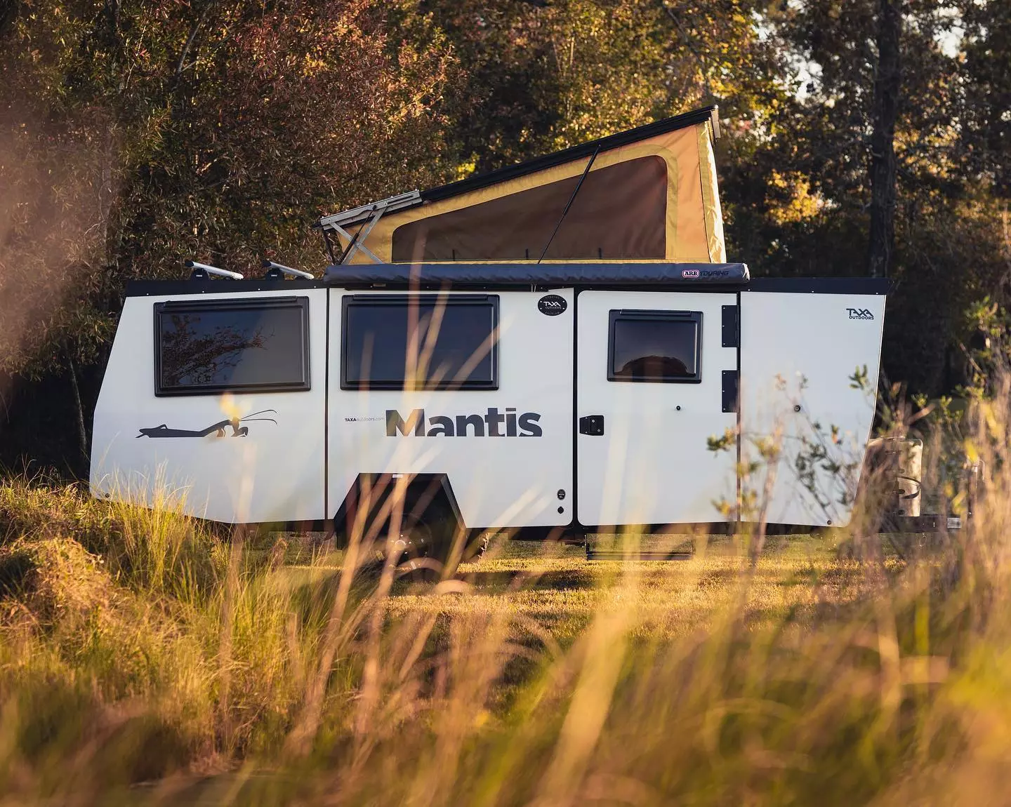 Taxa updates the Mantis, its four-sleeper flagship camping trailer