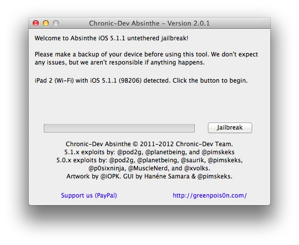 Stage one of Jailbreak process