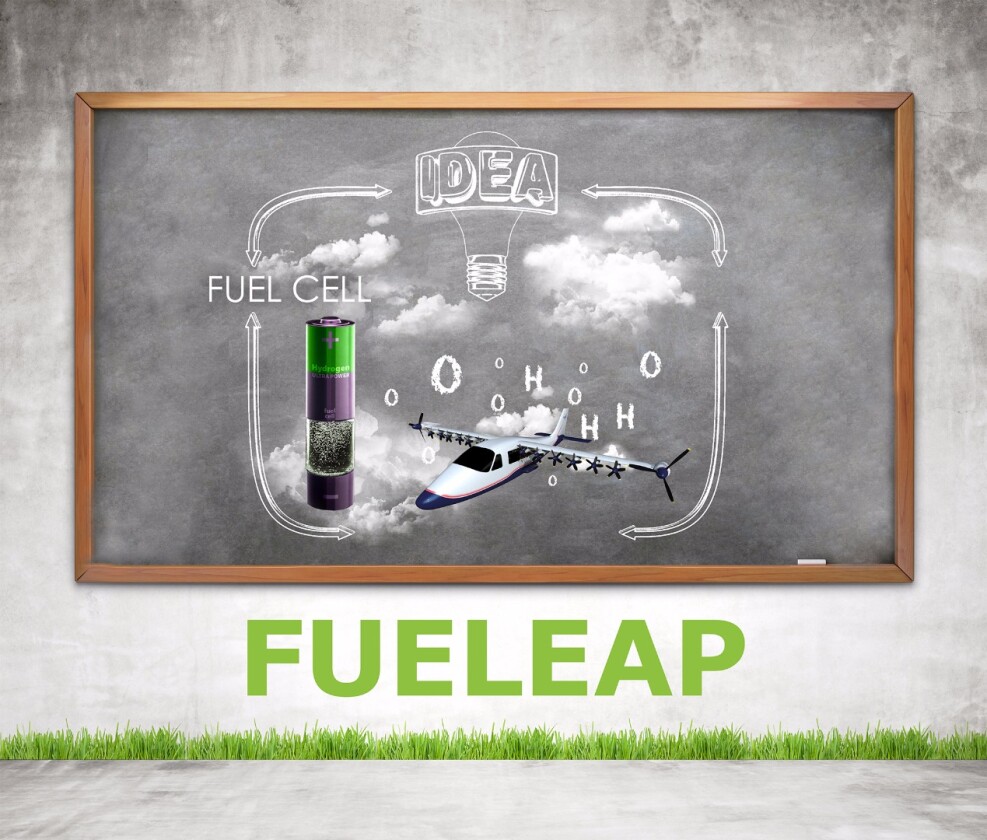 NASA researchers are looking into a new type of fuel cell that takes hydrogen from standard aviation gas, and oxygen from the air