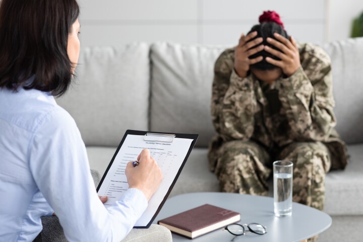 The brains of people with PTSD process traumatic personal memories differently, research has found