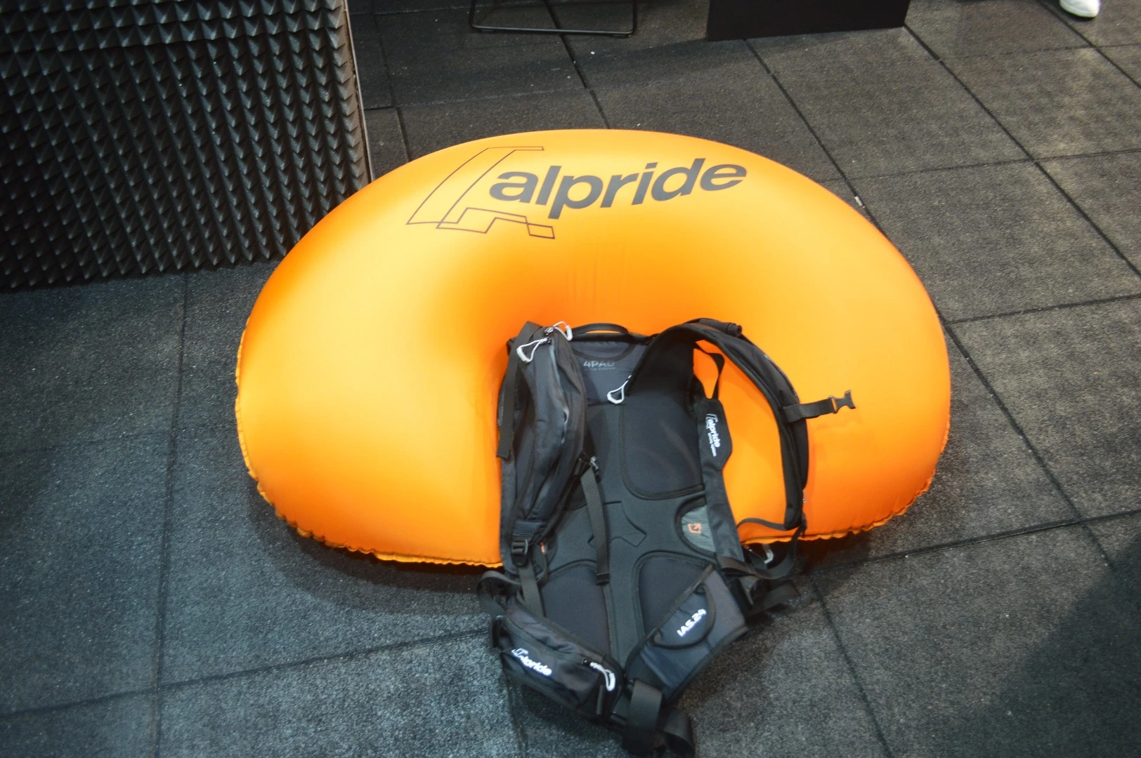 Advenate's other notable innovation, the Integrated Avalanche System combines an avalanche airbag and breathing system into a single pack