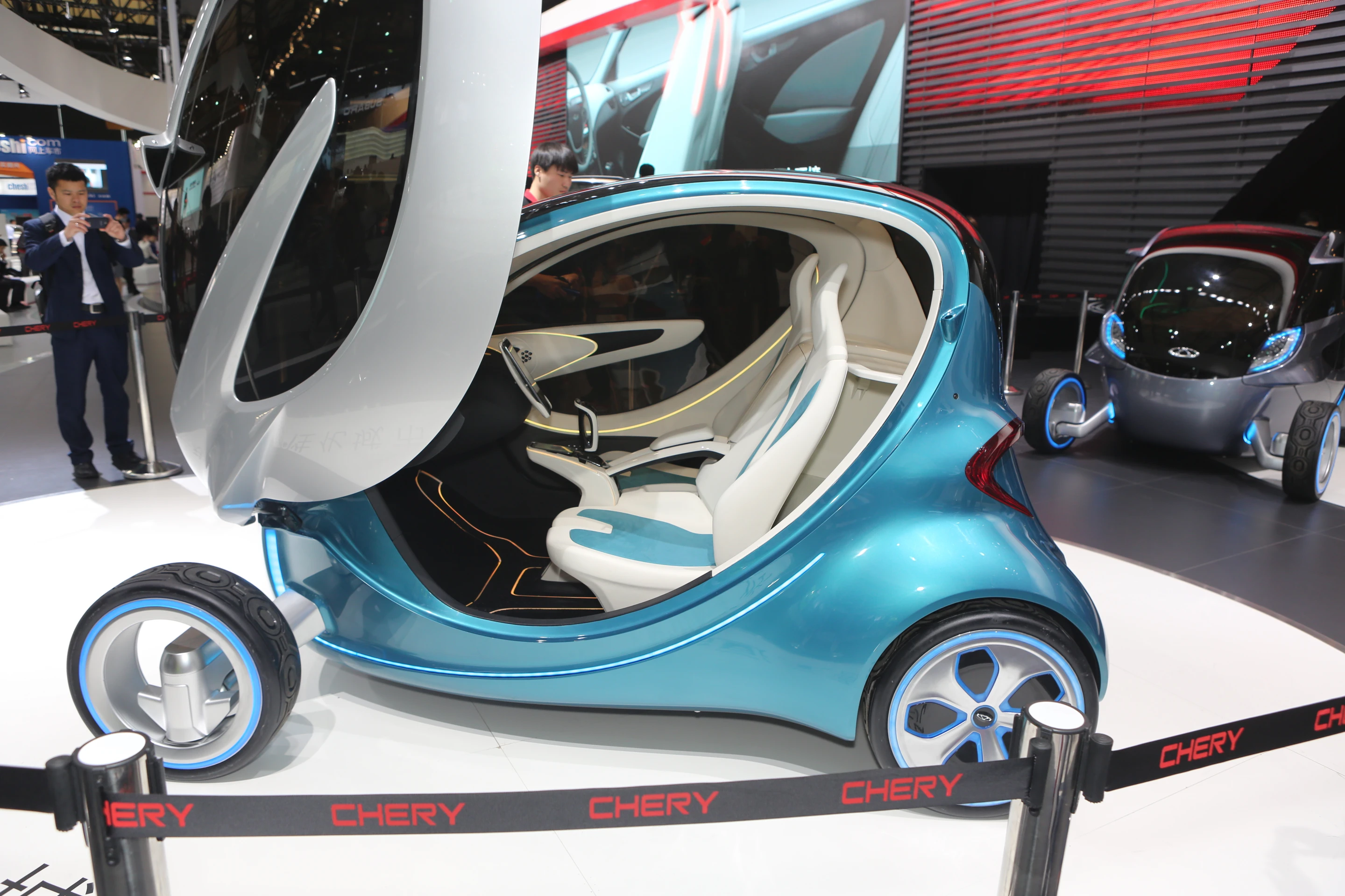 The future of driving? Chery's coupling Ant concept goes 2.0 (Photo: Gizmag)