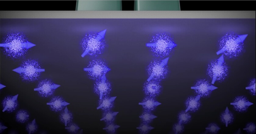 The technique could scale up to hold thousands, even millions of qubits on a single chip