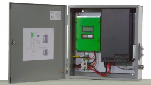 The Honeywell Windgate wind turbine comes with a computerized control box, power inverter, and an interconnect switch to wire the system into a household panel