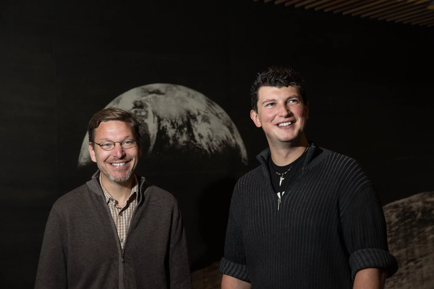 Caltech professor Mike Brown and assistant professor Konstanin Batygin, who developed the ninth planet hypothesis