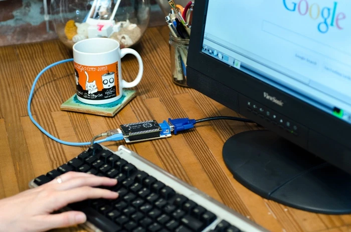 CHIP uses the Chromium browser (Image: Kickstarter/Next Thing Co.)