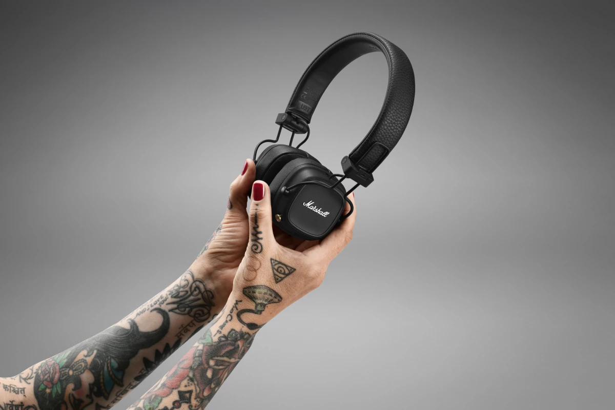 Marshall is promising an improved fit and more than 80 hours of play time from the new Major IV wireless headphones