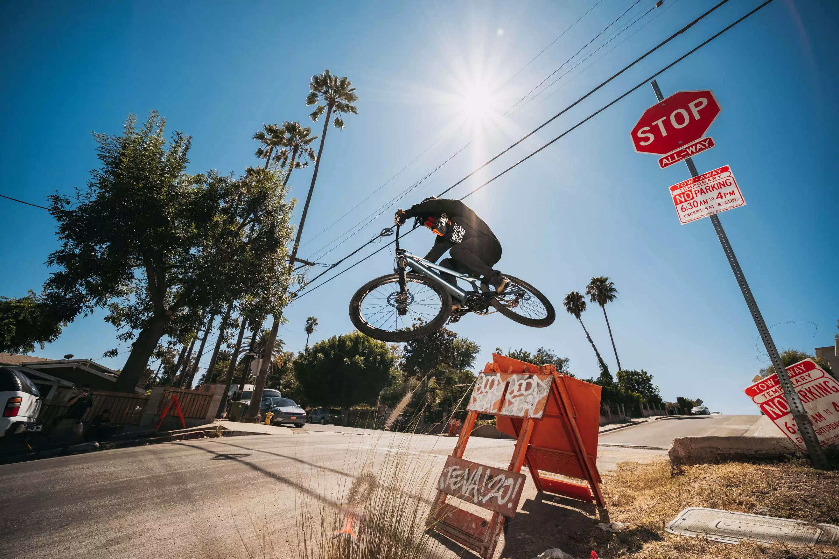 The LZR ebike can spend some time flying over city streets too