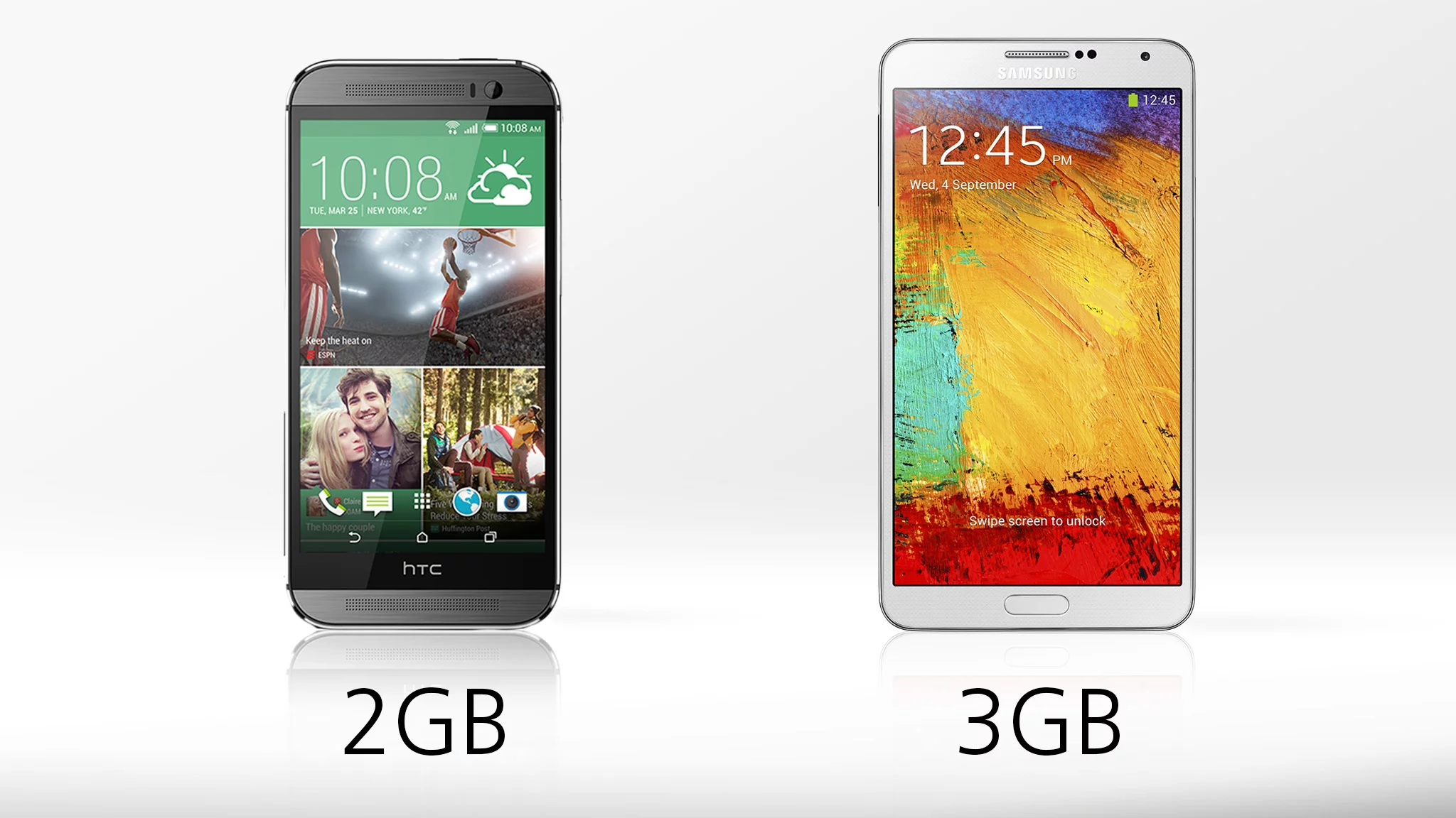 The Note 3 is one of the few mobile devices with 3 GB of RAM