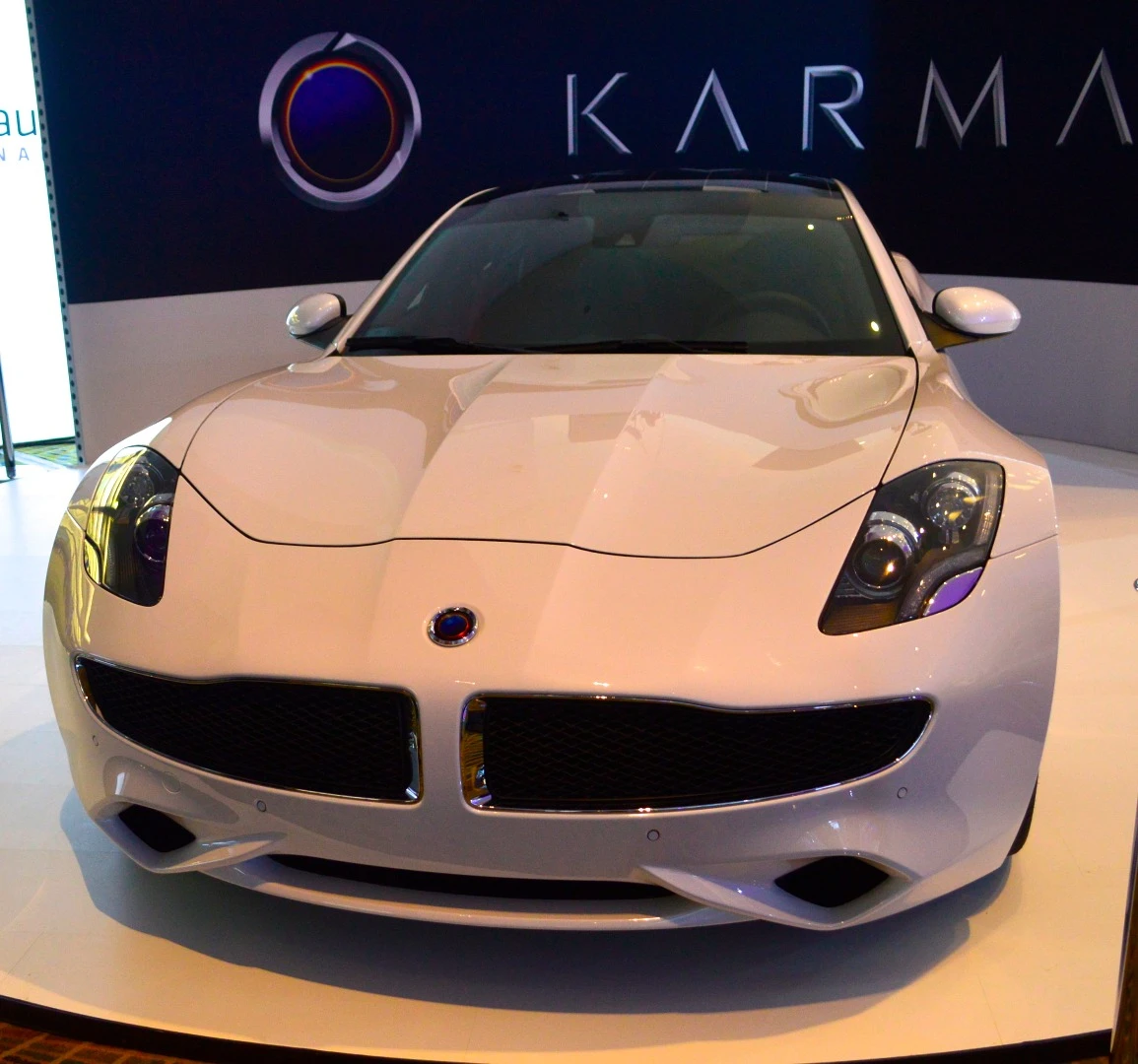 Karma's Revero is powered by a 403-hp hybrid powertrain with 50 miles (80 km) of all-electric range