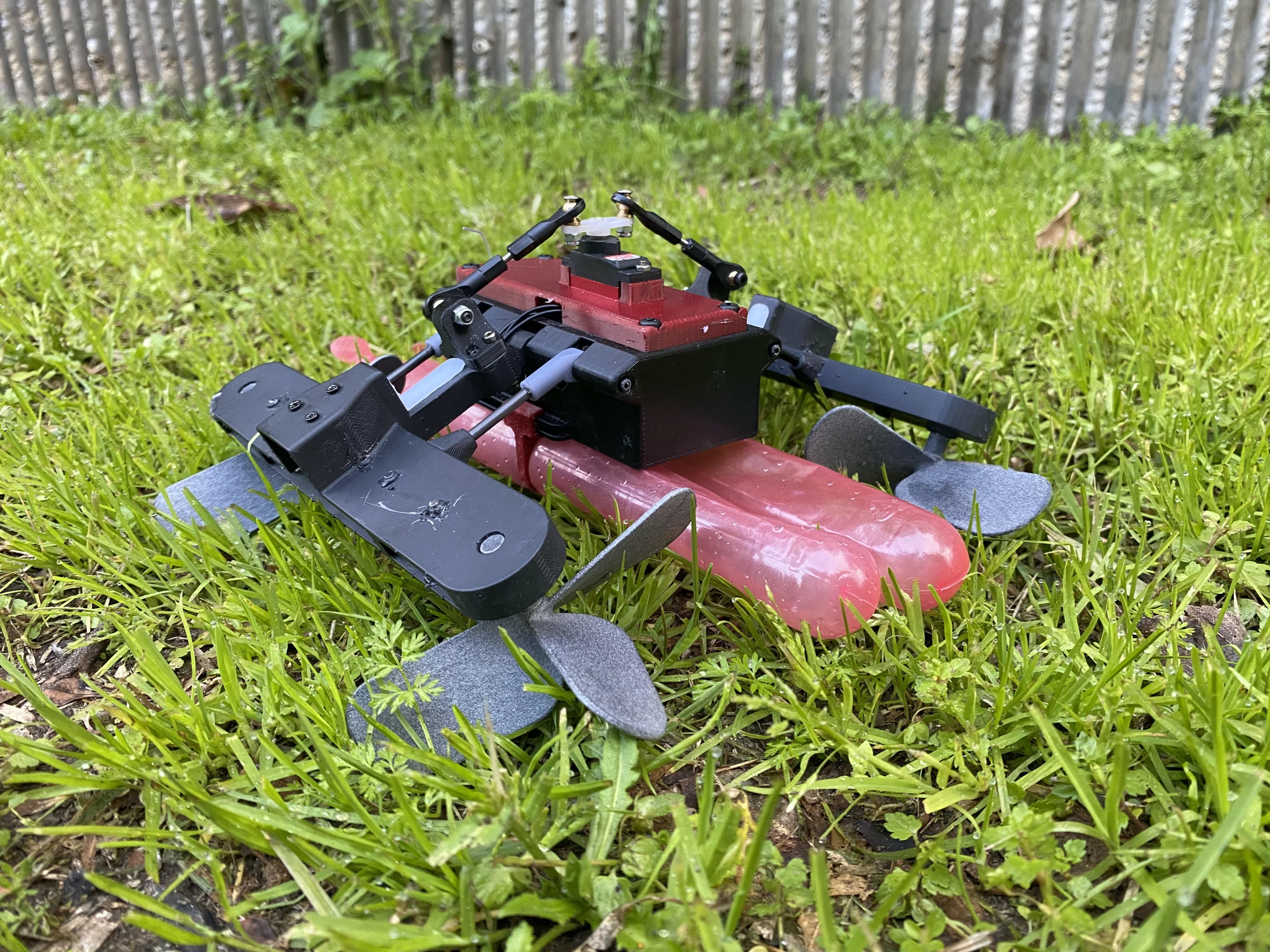 The AmphiSTAR robot is also cockroach-inspired, in that it scuttles across the ground like one of the insects
