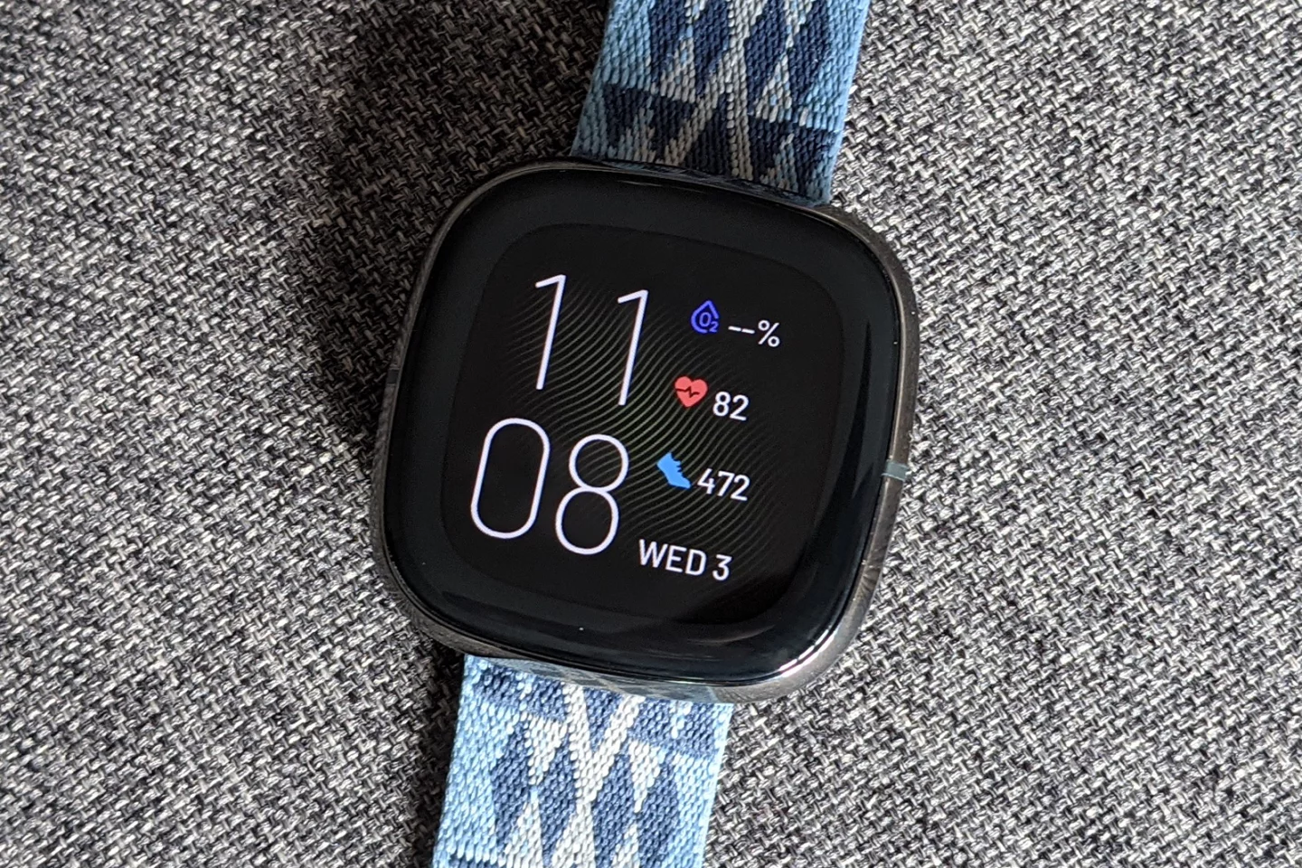 Our review unit came with the $39.95 Pendleton strap rather than the default silicone one