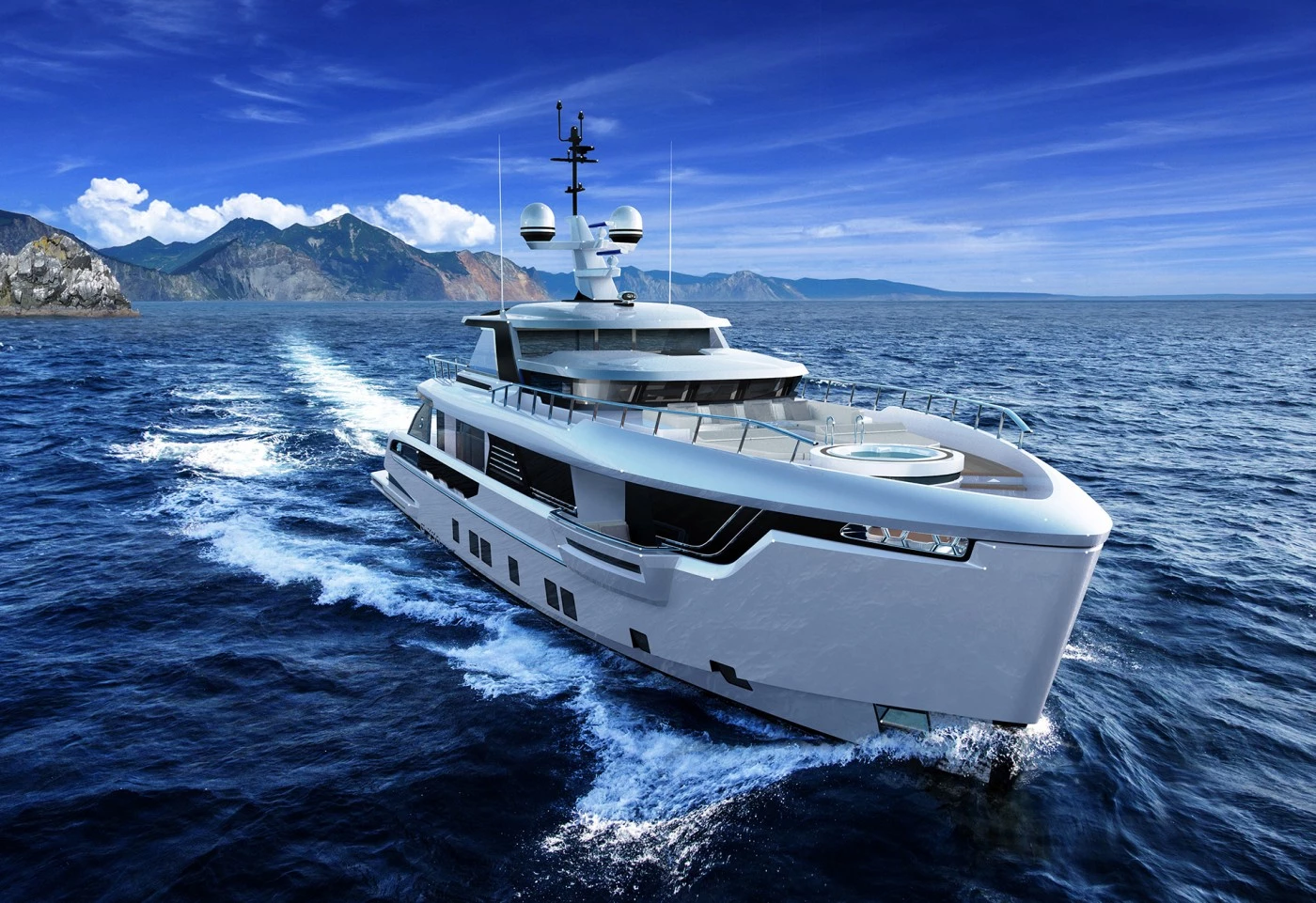 The Dynamiq Global 330 is designed for people wishing to explore barely-seen parts of Earth while in the lap of luxury