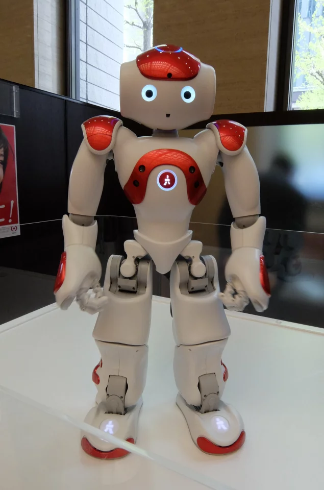 NAO is 58cm tall talking humanoid robot (Photo: Stephen Clemenger/Gizmag.com)