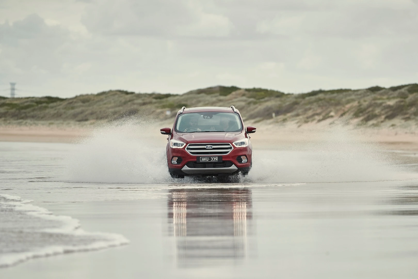 2017 Ford Escape: give it a good wash if you try this at home