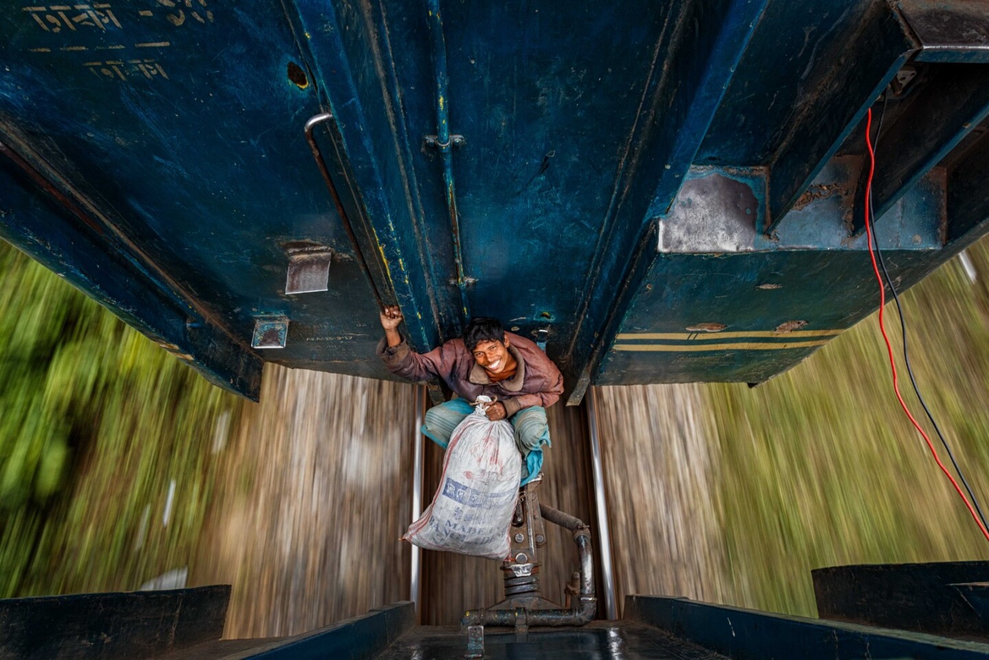 Finalist in The Traveler category of the 2018 EyeEm Awards. From the photographer: "During my trip to Narsingdi from Dhaka Kamalapur railway station i got on a train rooftop and took this photograph"
