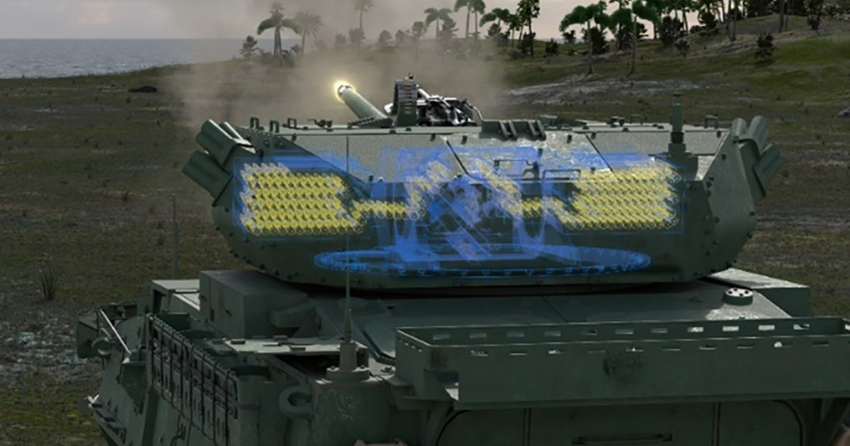 Fire Chain Weapon Smart-shell-spewing rapid-fire chain gun showers targets with shrapnel