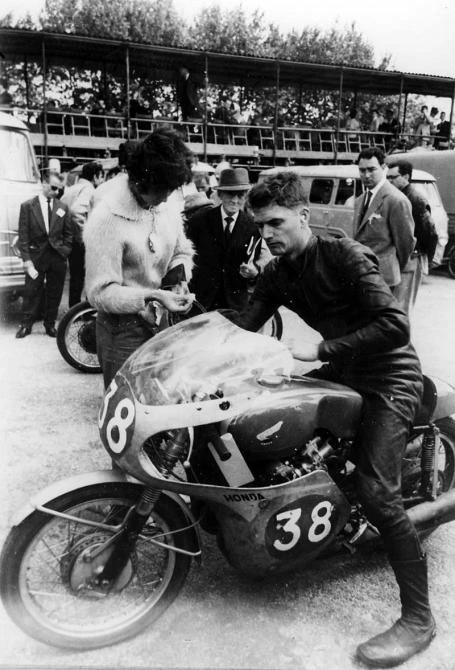 Jim Redman won two races on the RC181