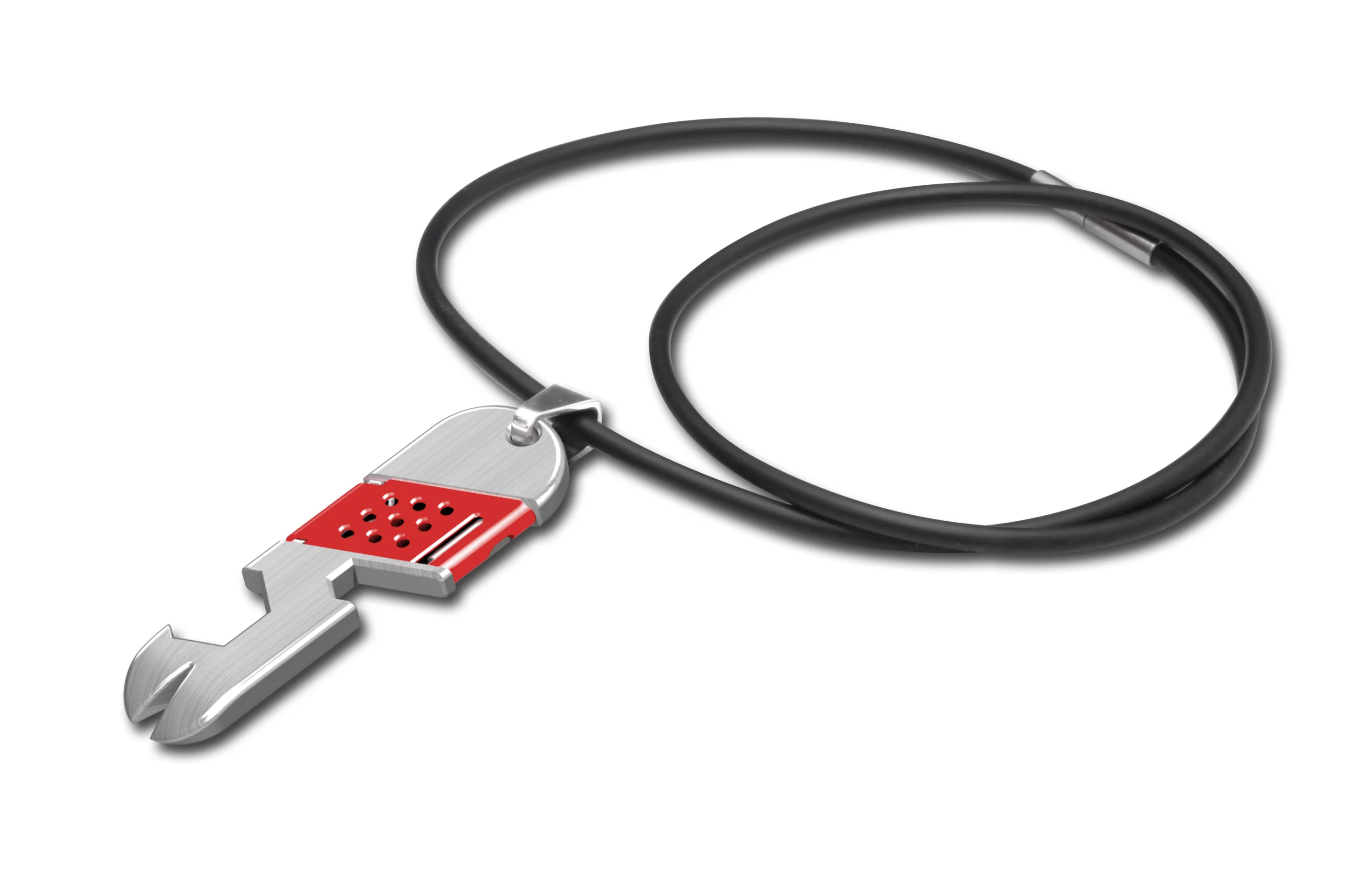 The Wyss pairs tools like a hex and wire cutter with food prep items like a can opener