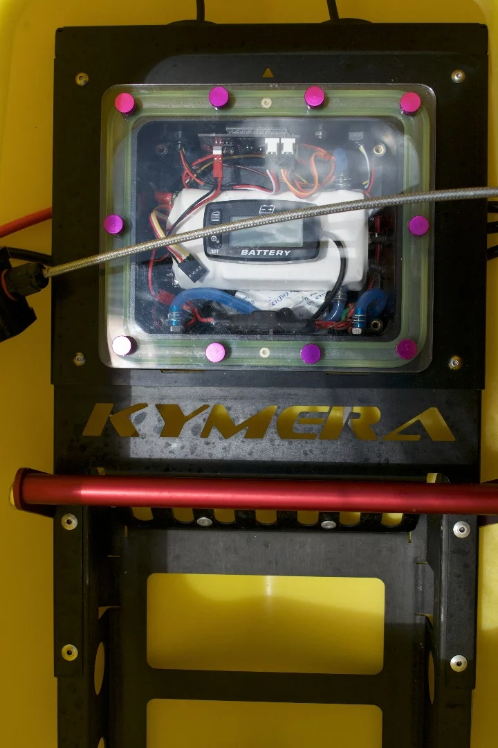 Kymera power supply and battery monitor
