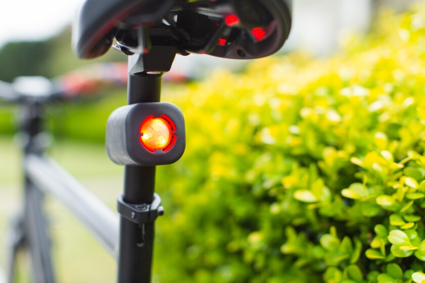The Mimic Go can serve as a 100 lumens tail light