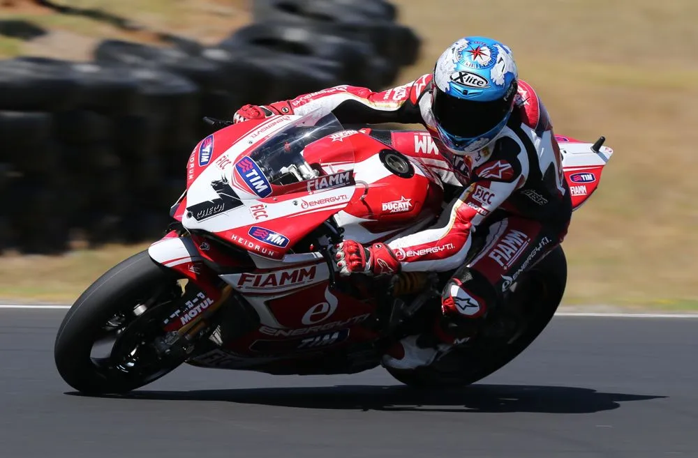 Carlos Checa at Philip Island (Photo: Olivier Bochsler)