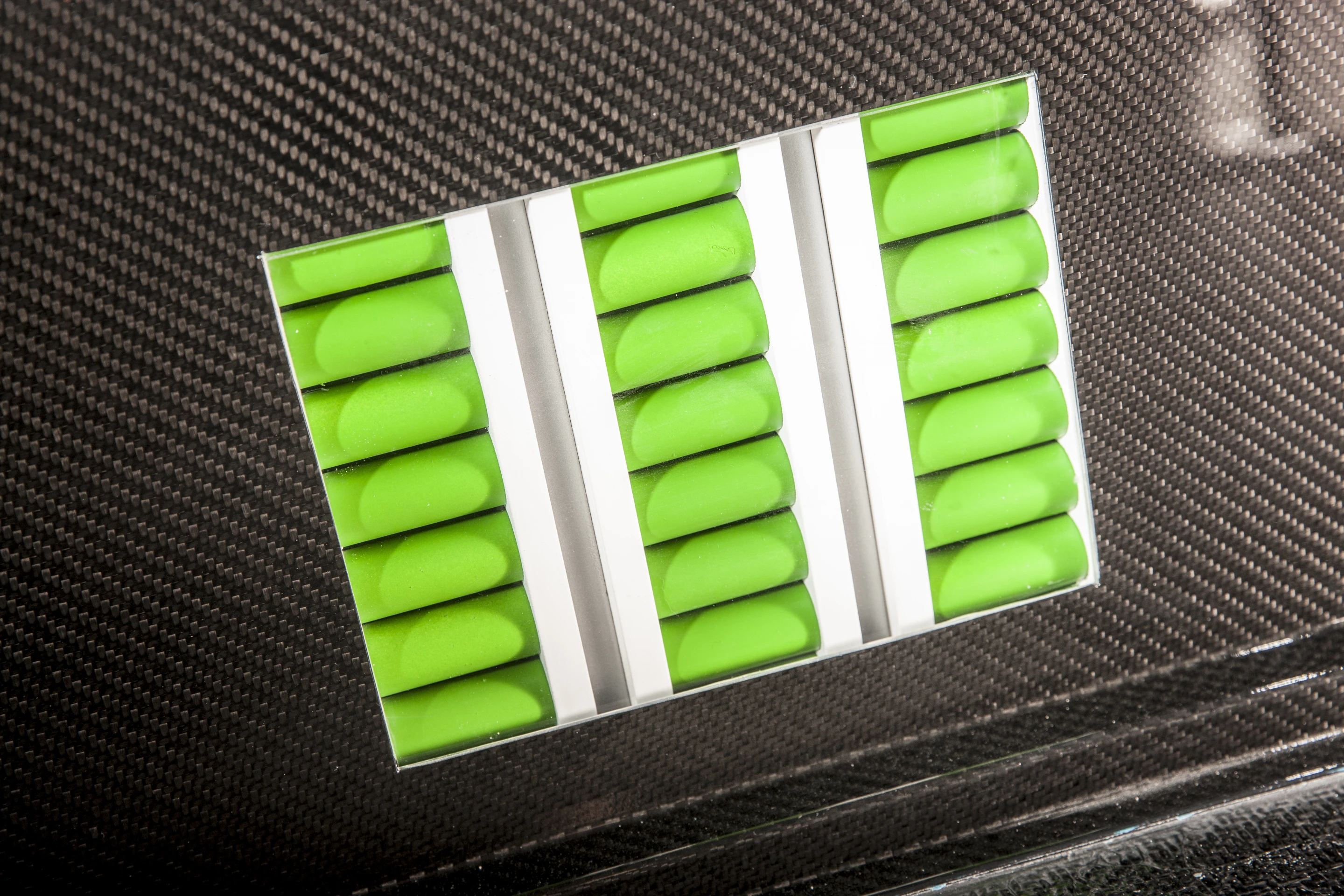 Techrules current layout relies on 2,376 18650 LiMN battery cells