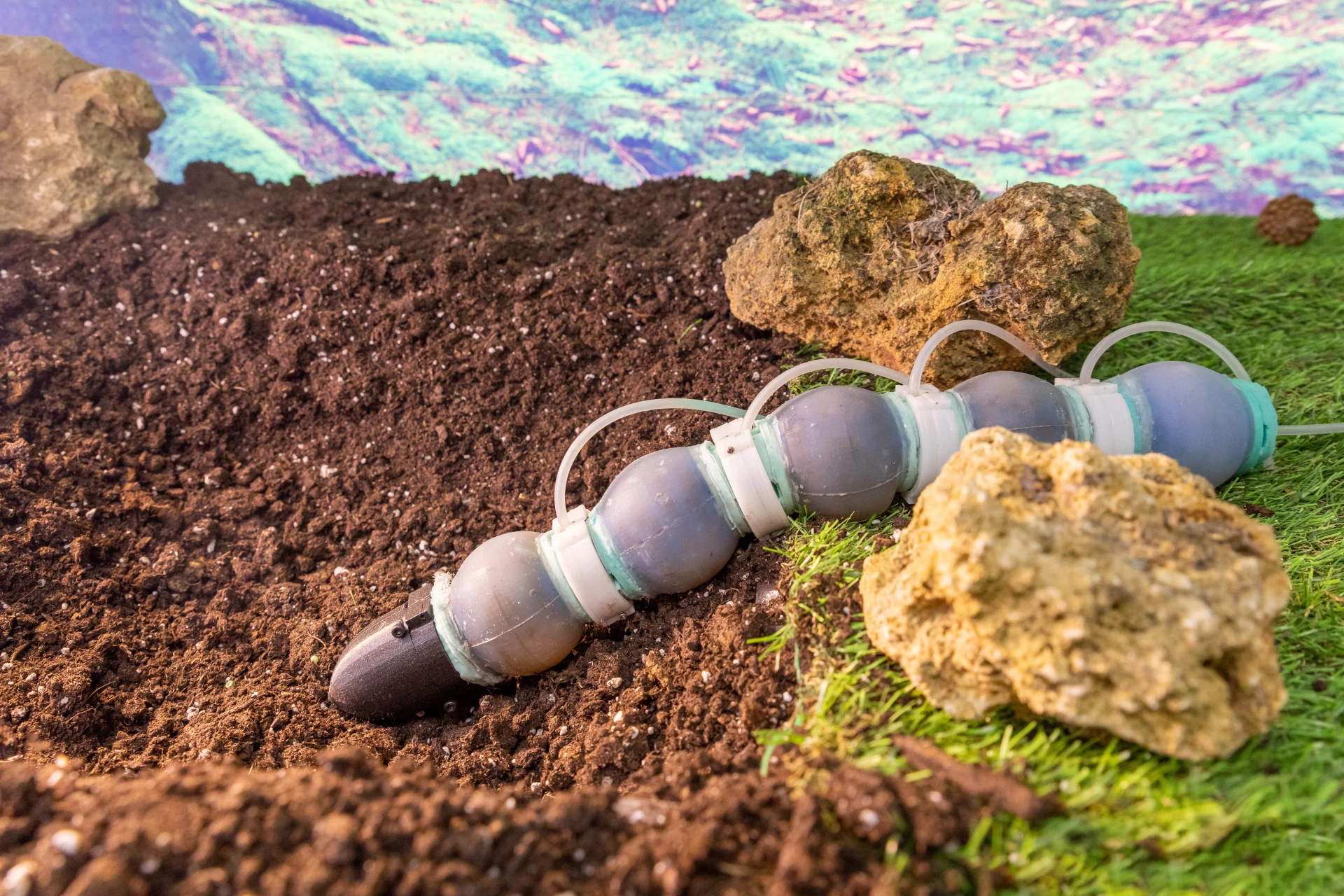 Earthworm-inspired robot moves by doing the wave