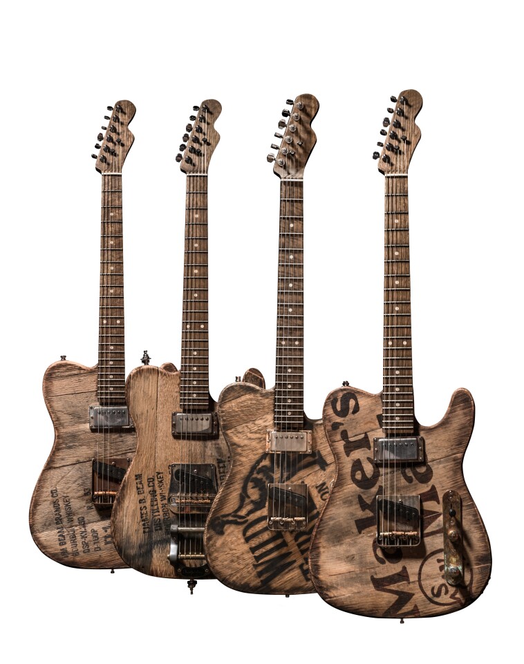 The Barrel Top collection from Big D Guitars