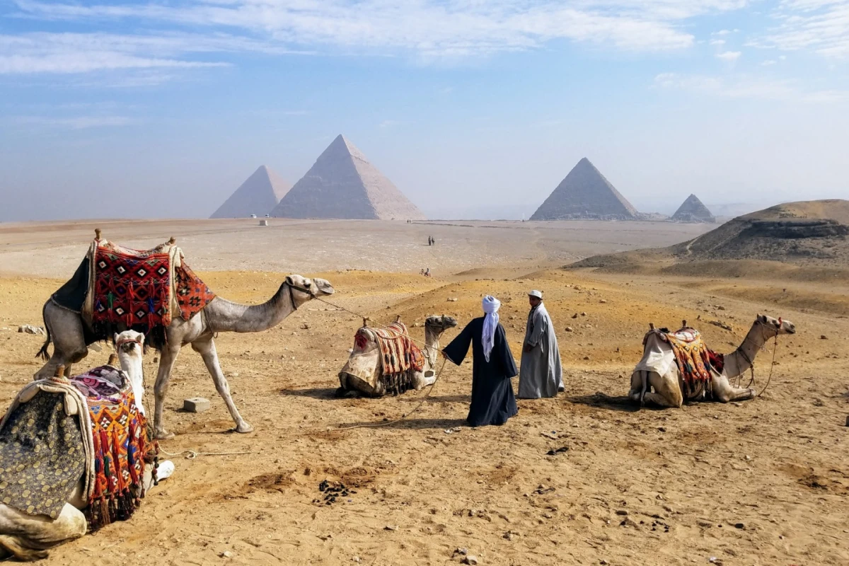 1st place winner in the Travel & Adventure category. Giza Pyramids, shot on a Samsung Galaxy, model unknown