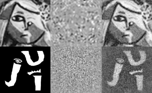 The sequence shows the difference between the original image (obtained with a wrong key) and the unencrypted one (Image: UJI)