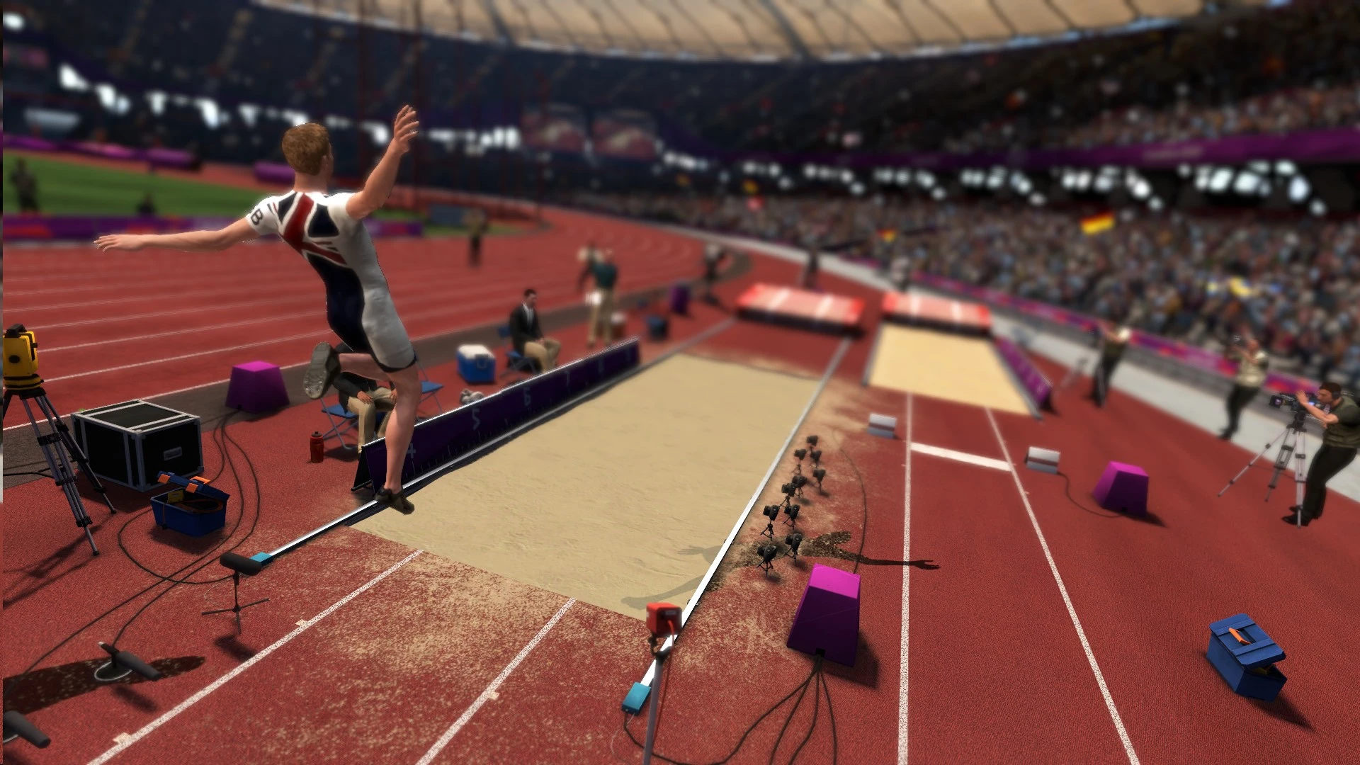 The cameras views help make the action more spectacular